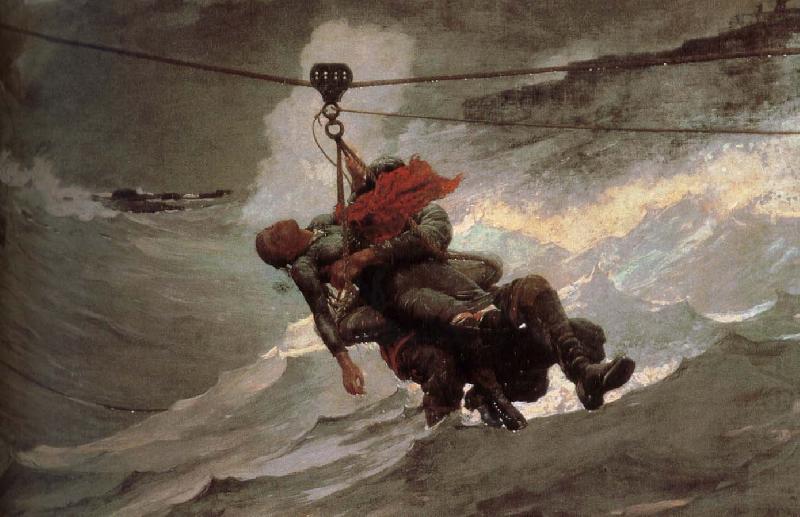 Winslow Homer Lifeline china oil painting image